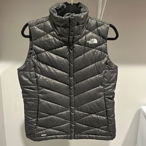 Black North Face vest